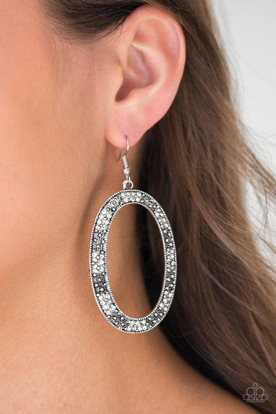 Paparazzi Rhinestone Rebel - White
