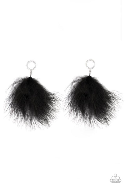 Paparazzi BOA Down - Black