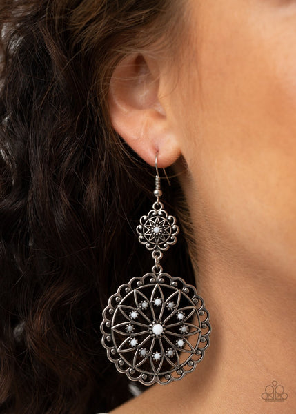 Paparazzi Beaded Brilliance - White