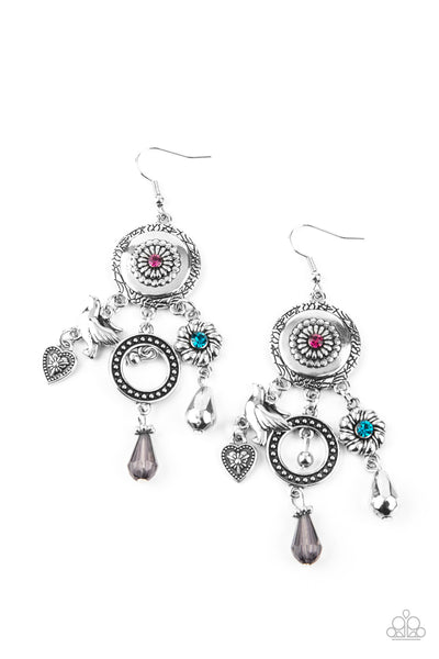 Paparazzi Springtime Essence - Multi Earrings