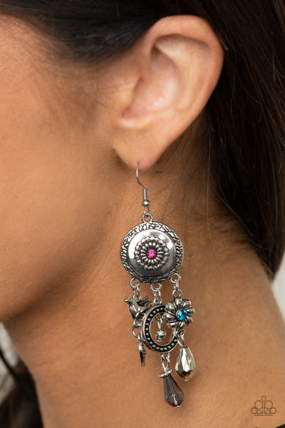 Paparazzi Springtime Essence - Multi Earrings