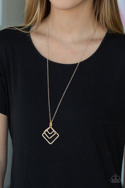 Paparazzi Square It Up - Rose Gold