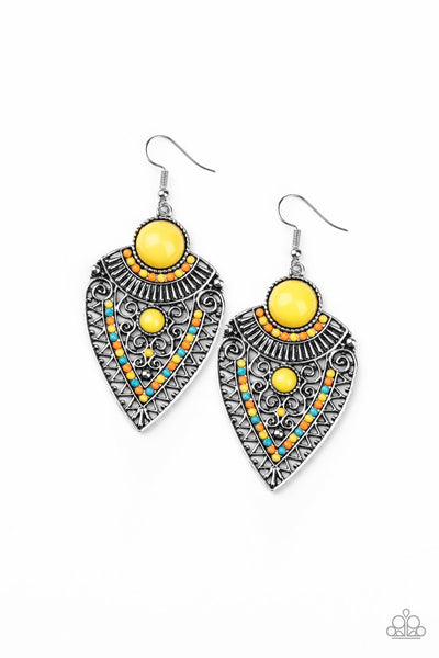 Paparazzi Tribal Territory - Yellow