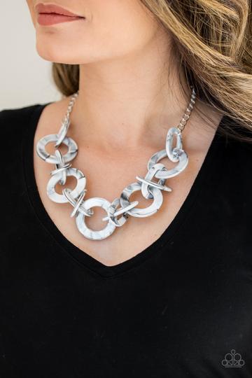 Paparazzi Chromatic Charm - Silver