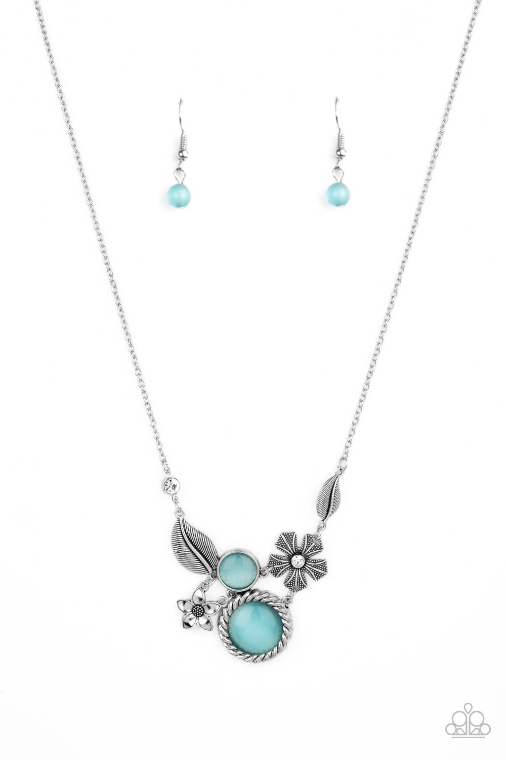 Paparazzi Exquisitely Eden - Blue Necklace