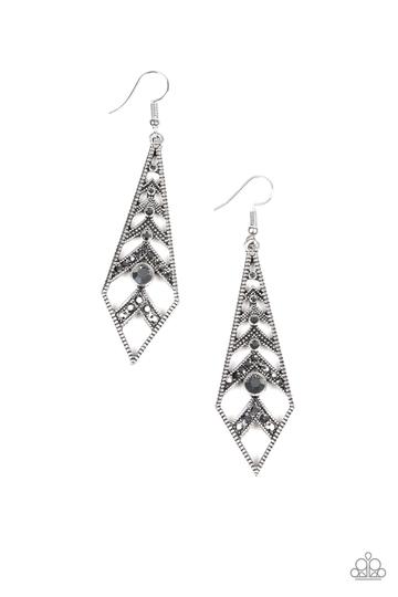 Paparazzi Flared Flair - Silver