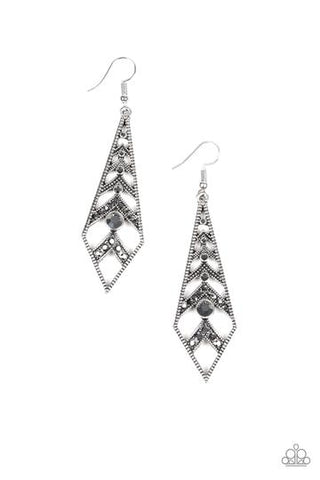 Paparazzi Flared Flair - Silver