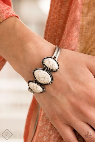 Paparazzi Stone Shrine - White