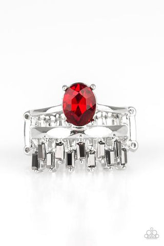 Paparazzi Crowned Victor - Red