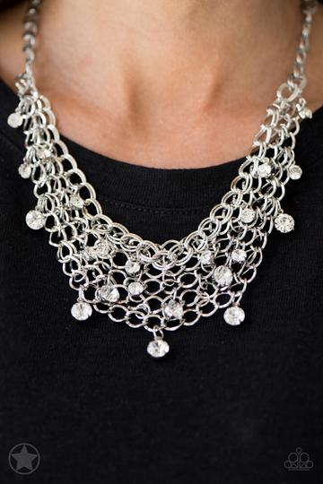 Paparazzi Fishing for Compliments - Silver Necklace