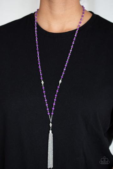 Paparazzi Tassel Takeover - Purple