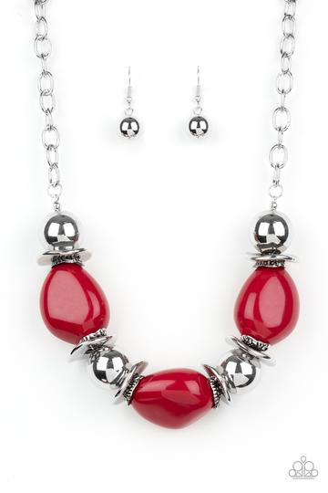 Paparazzi Vivid Vibes - Red