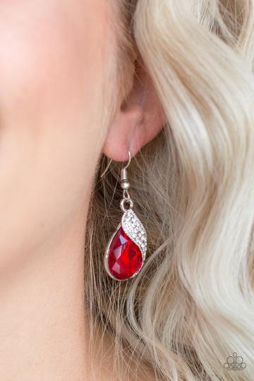 Paparazzi Easy Elegance - Red
