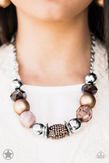 Paparazzi A Warm Welcome - Copper necklace