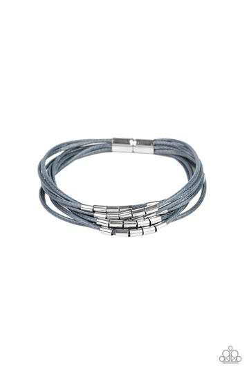 Paparazzi Lay Low - Silver Bracelet