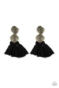 Paparazzi Tenacious Tassel - Black