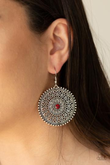 Paparazzi WHEEL and Grace - Red