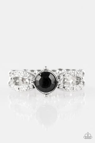 Paparazzi Ever Elegant - Black Ring