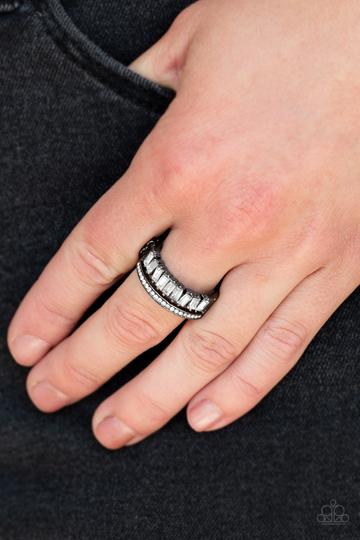 Paparazzi Royal Treasure Chest - Black Ring