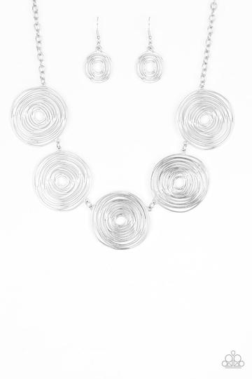 Paparazzi SOL-Mates - Silver