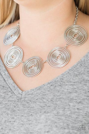 Paparazzi SOL-Mates - Silver