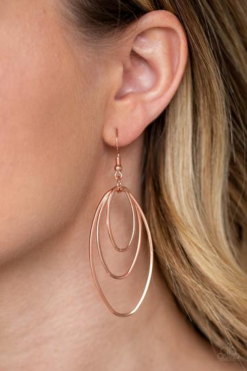 Paparazzi All OVAL The Place - Copper