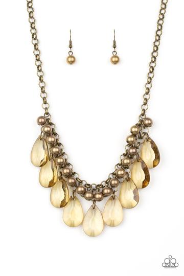 Paparazzi Fashionista Flair - Brass