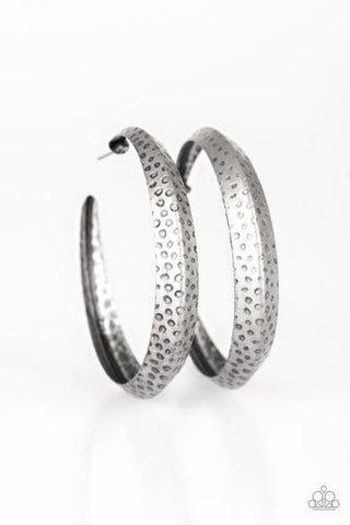 Paparazzi Jungle To Jungle - Silver Earrings