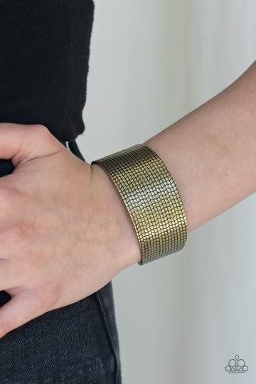 Paparazzi Texture Trailblazer - Brass