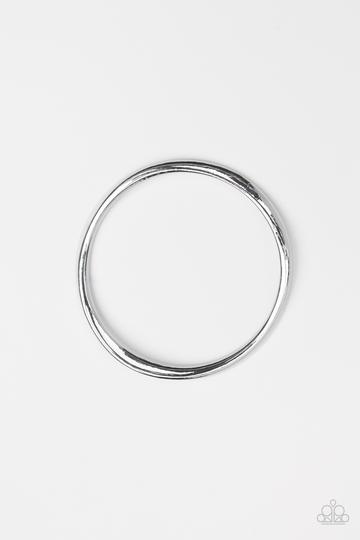 Paparazzi Awesomely Asymmetrical - Silver