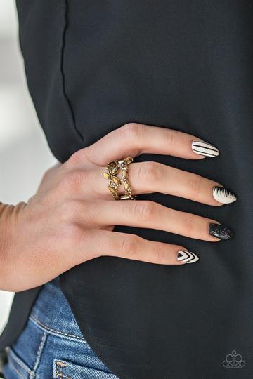 Paparazzi Cosmo Collection - Brass