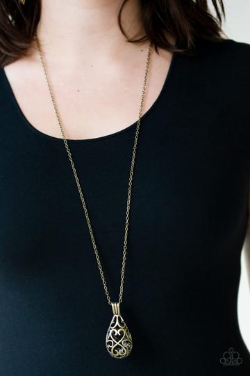 Paparazzi Magic Potions - Brass Necklace