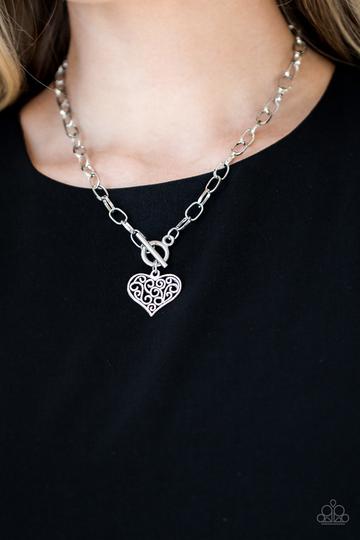 Paparazzi Heart-Touching Harmony - Silver
