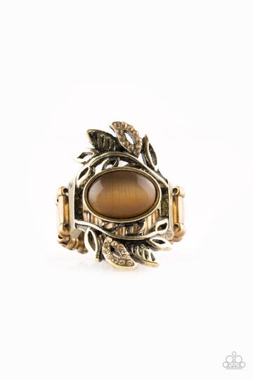 Paparazzi Garden Dew - Brass