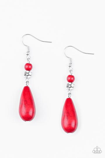 Paparazzi Sandstone Sunflowers - Red
