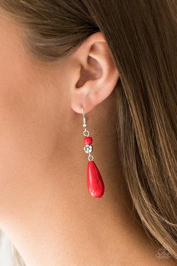 Paparazzi Sandstone Sunflowers - Red