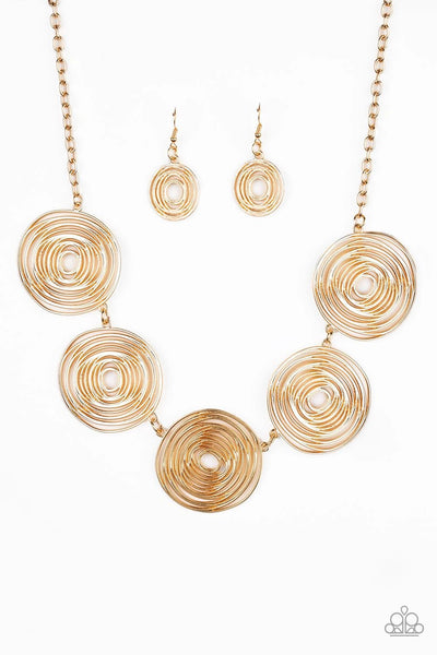 Paparazzi SOL-Mates - Gold