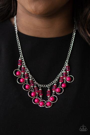 Paparazzi Cool Cascade - Pink
