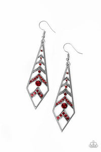 Paparazzi Flared Flair - Red