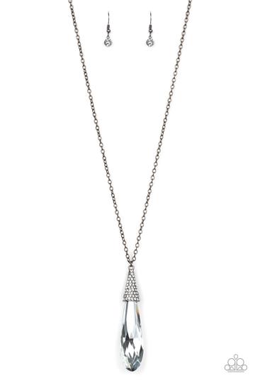 Paparazzi Jaw-Droppingly Jealous - Black Necklace