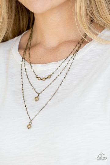 Paparazzi High Heels and Hustle - Brass