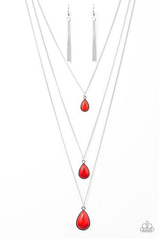Paparazzi Mountain Tears - Red
