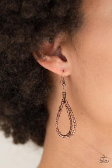 Paparazzi Catwalk Queen - Copper Necklace