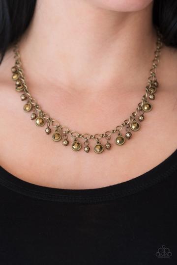 Paparazzi City Couture - Brass