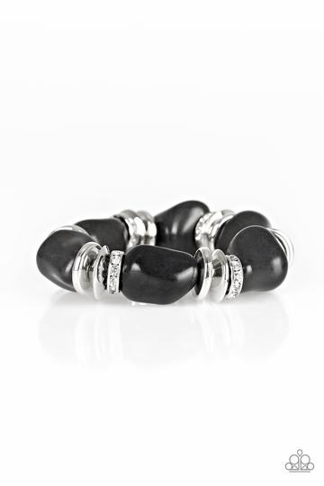 Paparazzi Stone Age Stunner - Black