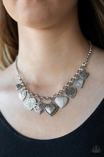 Paparazzi Grow Love - White Necklace