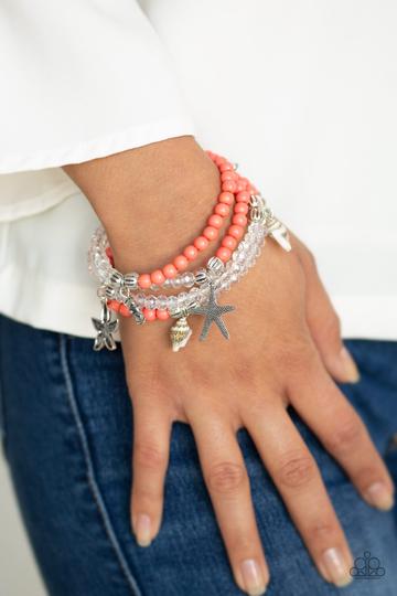 Paparazzi Ocean Breeze - Orange