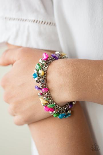 Paparazzi Plentiful Pebbles - Multi Bracelet