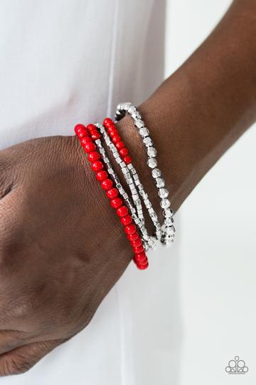 Paparazzi Colorfully Chromatic - Red