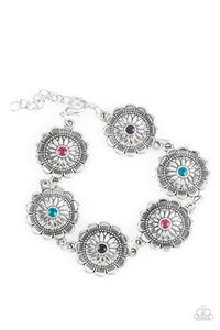 Paparazzi Funky Flower Child - Multi Bracelet